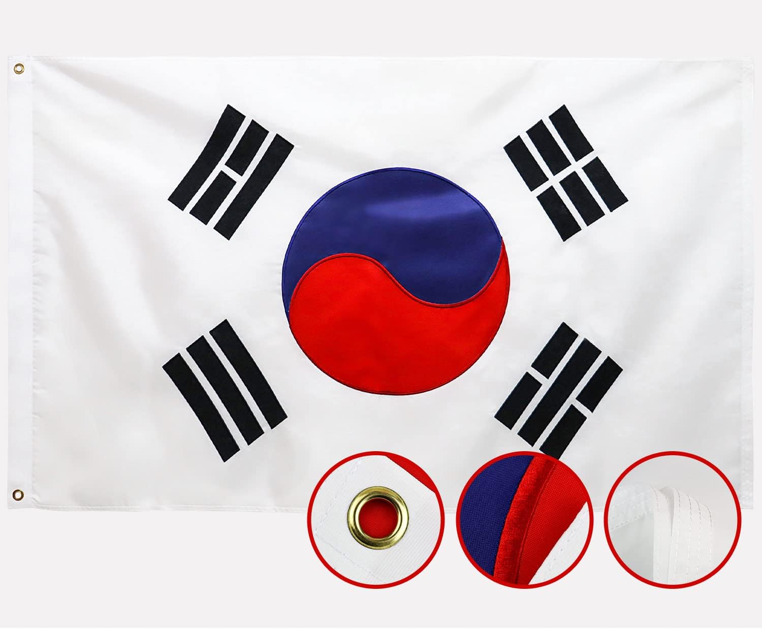 长乐韩国国旗 3x5ft